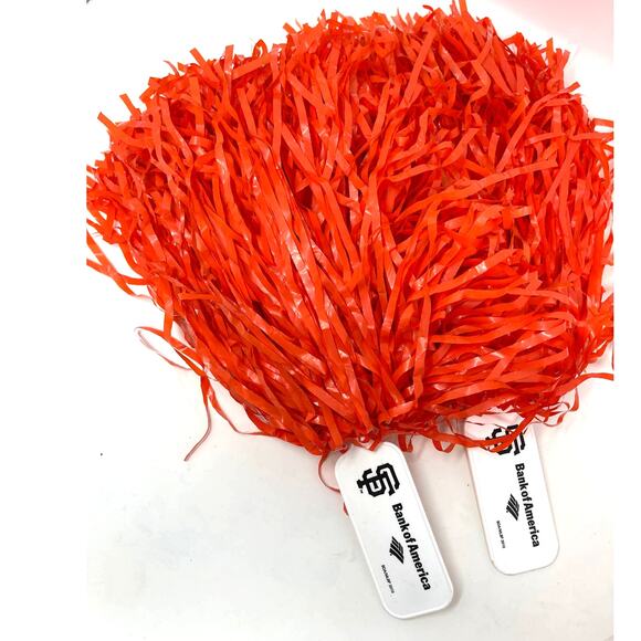 2010 World Series Giants Game 1 Giveaway POM POMS At&T Park BofA - Picture 2 of 6